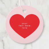 BOLD heldere kleurrijke MODERNE kerstvakantie Bedankjes Labels (Voorkant)