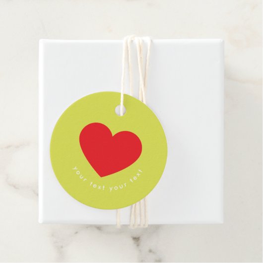 BOLD heldere kleurrijke MODERNE kerstvakantie Bedankjes Labels (In situ)