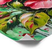 Bold Hibiscus Bloom – Tropical Floral Poster (Hoek)