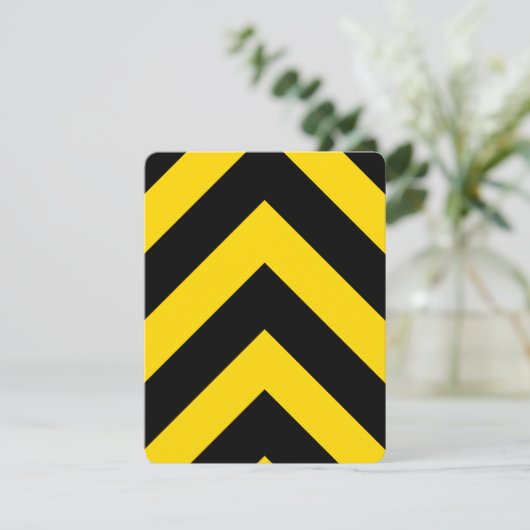 Bold Highway Traffic Bumble Bee Chevrons (Staand voorkant)