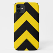 Bold Highway Traffic Bumble Bee Chevrons Case-Mate iPhone Case (Achterkant)