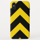 Bold Highway Traffic Bumble Bee Chevrons Case-Mate iPhone Case (Achterkant)