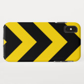Bold Highway Traffic Bumble Bee Chevrons Case-Mate iPhone Case (Achterkant (horizontaal))