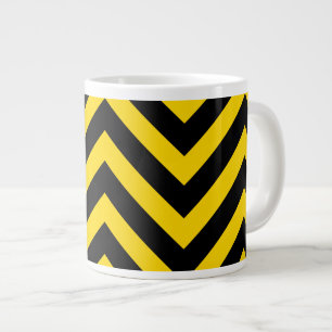 Bold Highway Traffic Bumble Bee Chevrons Grote Koffiekop