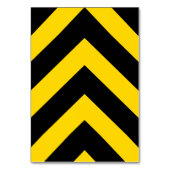 Bold Highway Traffic Bumble Bee Chevrons Kaart (Voorkant)