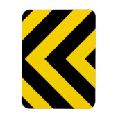 Bold Highway Traffic Bumble Bee Chevrons Magneet (Verticaal)