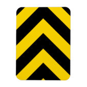 Bold Highway Traffic Bumble Bee Chevrons Magneet (Verticaal)