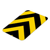 Bold Highway Traffic Bumble Bee Chevrons Magneet (Linkerzijde)