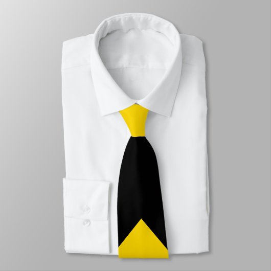 Bold Highway Traffic Bumble Bee Chevrons Stropdas (Gebonden)