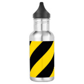 Bold Highway Traffic Bumble Bee Chevrons Waterfles (Links)