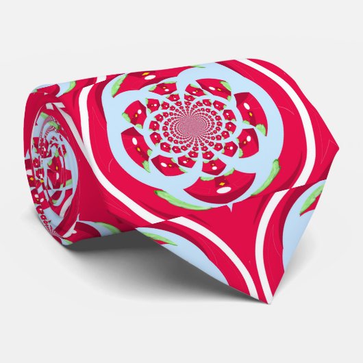 Bold Holiday Fractal Design Stropdas (Opgerold)