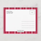 BOLD Holiday Photo Cards Postcard Feestdagenkaart (Achterkant)