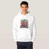 Bold Horror Pumpkin Illustration Hoodie (Voorkant volledig)