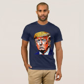 Bold & Iconic Donald Trump Graphic T-shirt (Voorkant volledig)