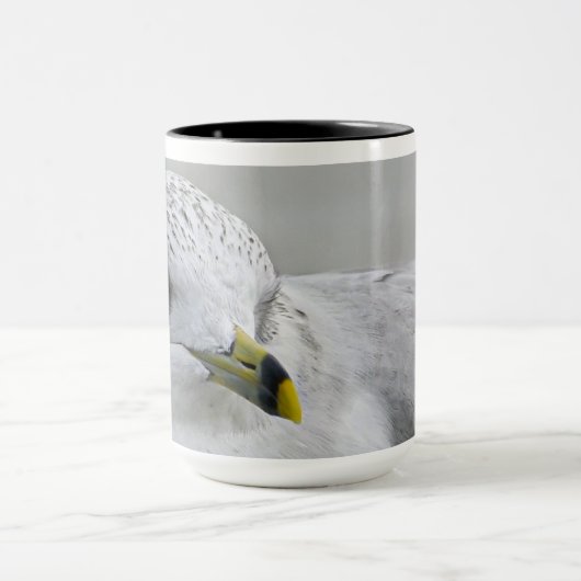 Bold Iconic Ring Bled Gull Georgia Foto Mok (Midden)