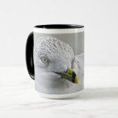 Bold Iconic Ring Bled Gull Georgia Foto Mok (Voorkant links)