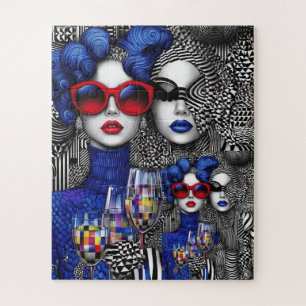 Bold Illusions: De kunst van de Glam en Geometrie Legpuzzel