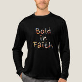 Bold in Faith Tri-Blend Shirt (Voorkant volledig)