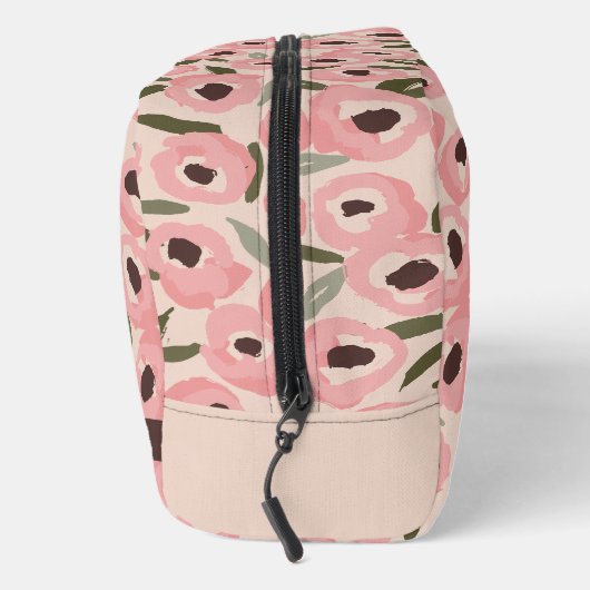 Bold Inky Floral Pattern | Hand-Drawn Botanical Toilettasje (Rechts)