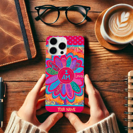 Bold Inspiring I AM Flower Kleurrijke Schattigee N iPhone 16 Pro Max Hoesje