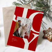 Bold Joy Red Kerstfeestdag Foto