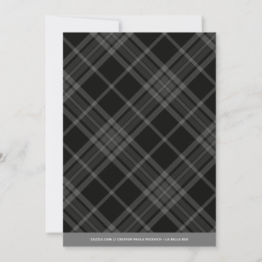 Bold Joy Red Kerstfeestdag Foto (Achterkant)