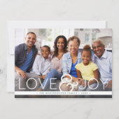 Bold Joy | Vakantieknopkaart Feestdagenkaart (Voorkant)