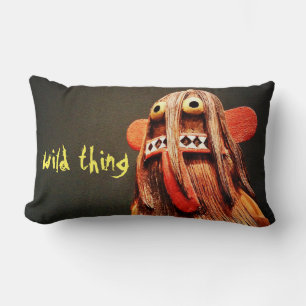 Bold Kachina Doll Face Photo Wild Thing Quote Scha Kussen