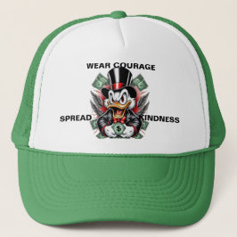 BOLD&Kind trucker hat: draag moed; verspreid vrien Pet