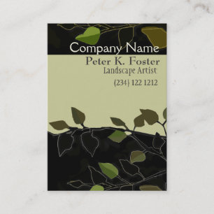 Bold Landscaping Forest Herbal Verdant Green Visitekaartje