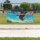 Bold Legacy of Freedom - 250ste Jubileum Banner (Insitu)