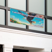 Bold Legacy of Freedom - 250ste Jubileum Banner (Buitenkant Gebouw)