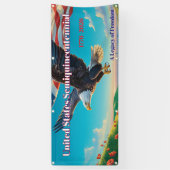 Bold Legacy of Freedom - 250ste Jubileum Banner (Verticaal)