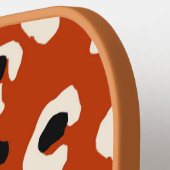 Bold Leopard Monogrammed Pickleball Paddle (Links Detail)