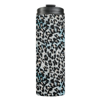 Bold Leopard Print Thermische Tumbler Thermosbeker