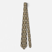 Bold Leopard Tie | Masculine Men's Fashion Stropdas (Voorkant)