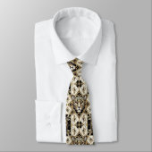 Bold Leopard Tie | Perfect for a Night on the Town Stropdas (Gebonden)