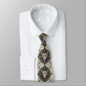 Bold Leopard Tie | Perfect for a Night on the Town Stropdas (Gebonden)