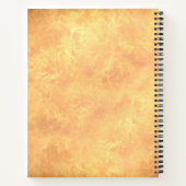 Bold Lion Spiral Sketch Pad Notitieboek (Achterkant)