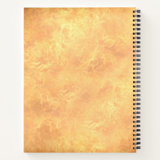 Bold Lion Spiral Sketch Pad Notitieboek (Achterkant)