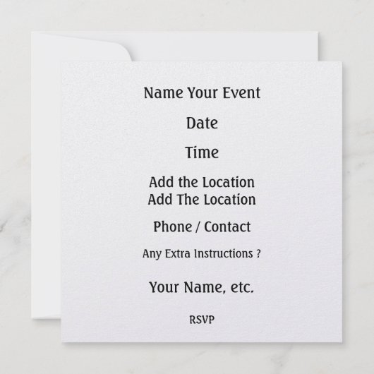 Bold Lion Uitnodiging - SRF (Achterkant)