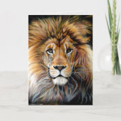 Bold Lion Wenskaart Kaart (Voorkant)