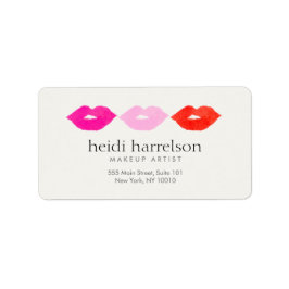 Bold Lips Trio Waterverf Make-up Artiest Beauty Etiket