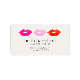 Bold Lips Trio Waterverf Make-up Artiest Beauty Etiket