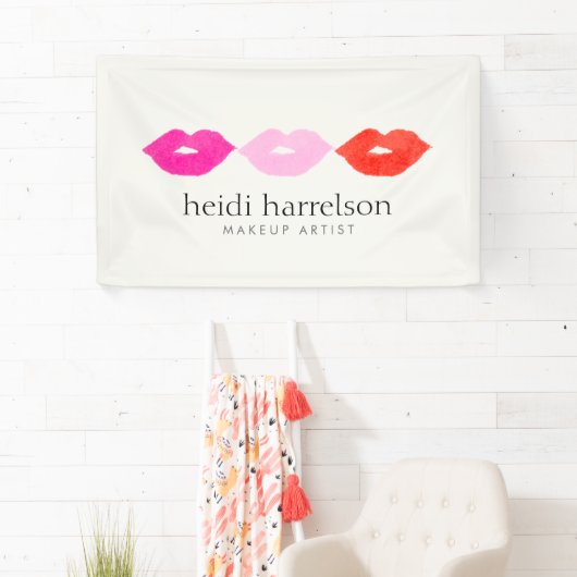 Bold Lips Trio Waterverf Make-up Artiest Beauty Spandoek (Insitu)