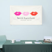 Bold Lips Trio Waterverf Make-up Artiest Beauty Spandoek (Beurs)