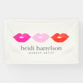 Bold Lips Trio Waterverf Make-up Artiest Beauty Spandoek