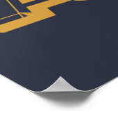 Bold Live Love Laugh Typografie Kunst | Motivatie Poster (Hoek)