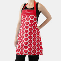Bold Love You Heart Design in rood en roze