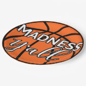 Bold Madness Y'all Basketbal Watch Party Papieren Bordje (Gekanteld)